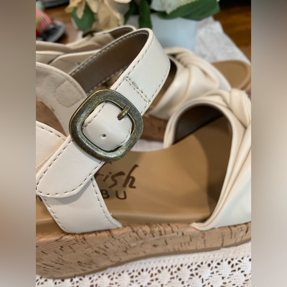 Blowfish Womens Brasha Wedge Sandals Shoes 8 Medium - Picture 6 of 10